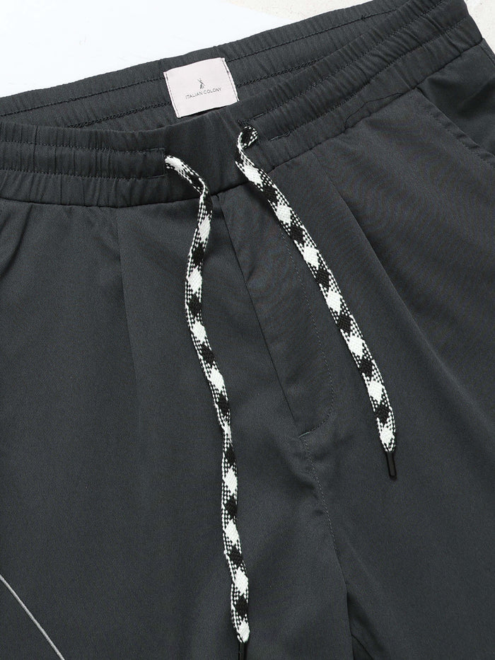Grey Trousers for Men detail view - Flowstate Relaxed Trouser by Italian Colony