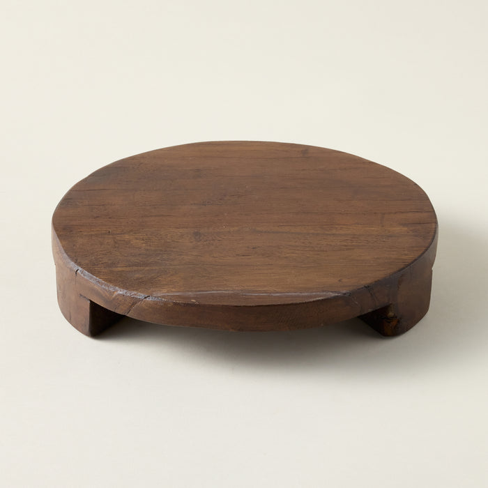 Found Wood Pedestal