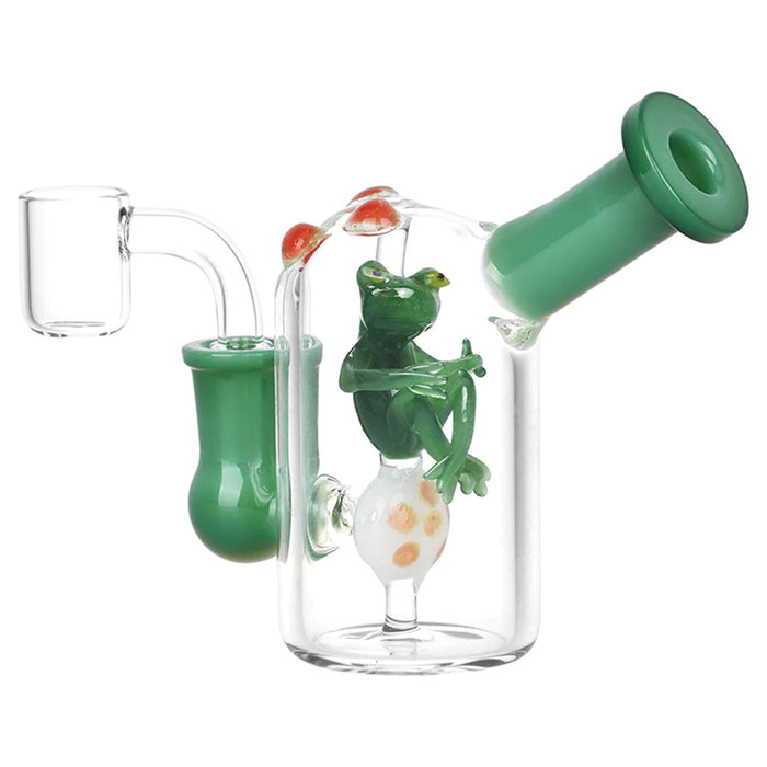 Fun Frog Mini Dab Rig - 4.25 inches