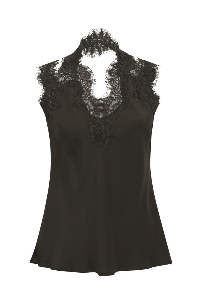 Gina Lace Camisole - Bright White