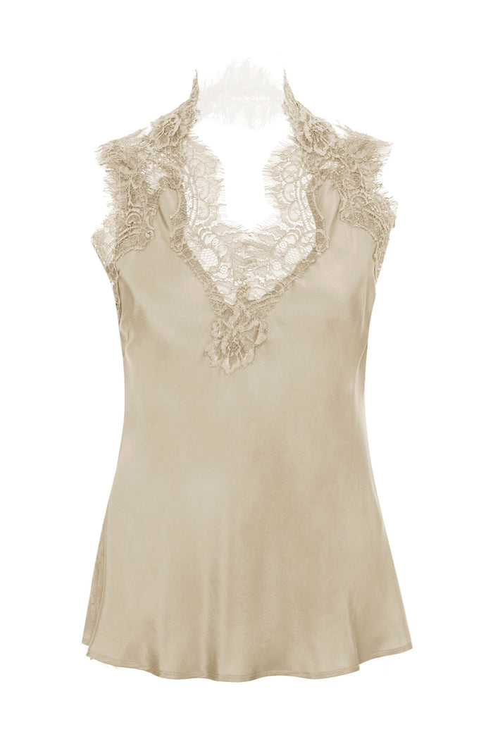 Gina Lace Camisole Raffia