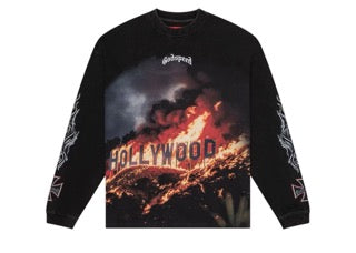 Godspeed Hollywood Inferno L/S T-Shirt Black