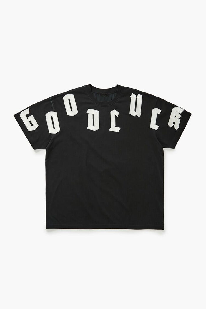Good Luck Embroidered Applique Tee