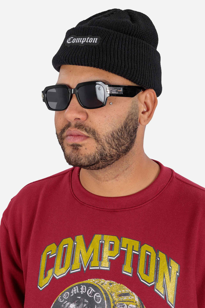 Gorro Compton Lenhador Preto - COMPTON
