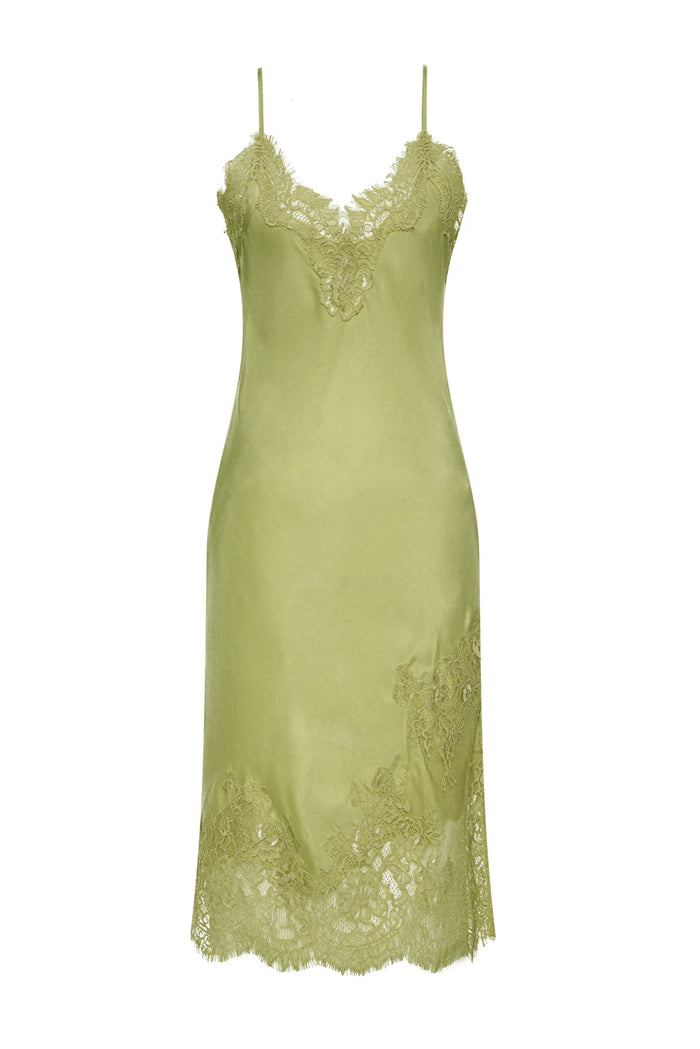 Grace Lace Silk Dress - Palm Springs