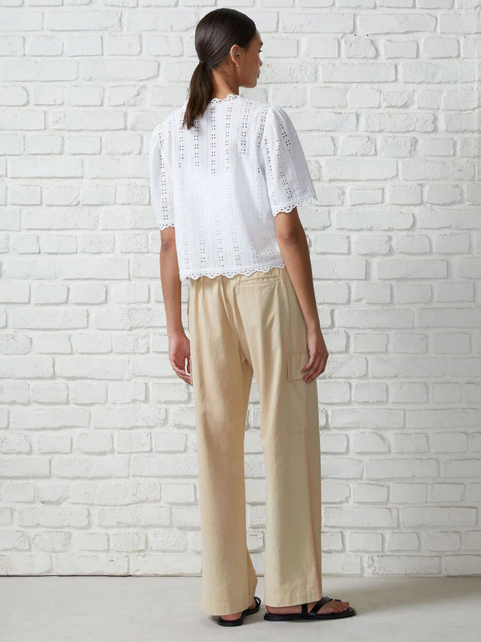 Great Plains Utility Cotton Trousers Sand