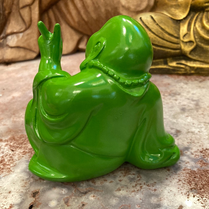 Green peace Buddha