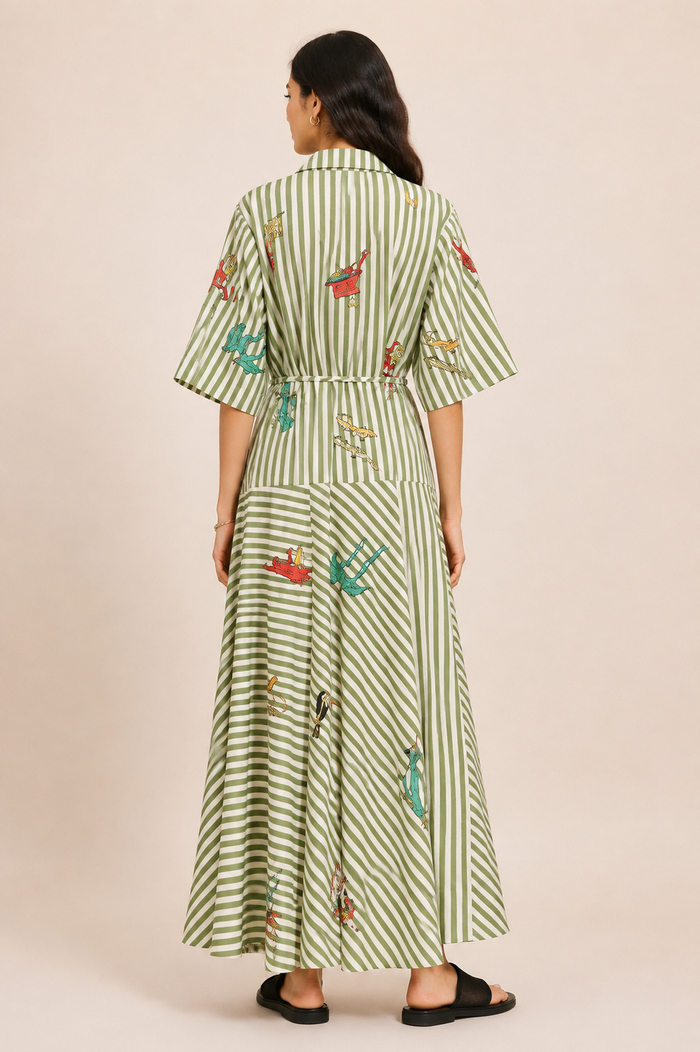 Greena Maxi Dress - Green