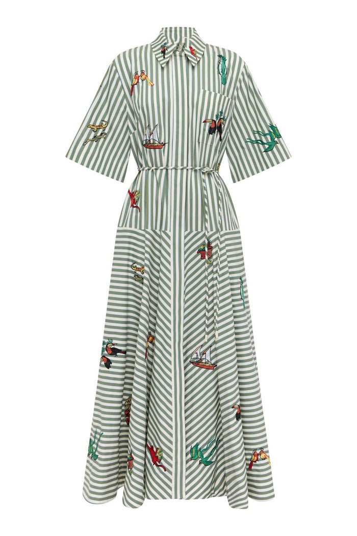 Greena Maxi Dress - Green