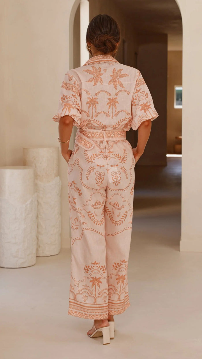 Greya Co ord Set - Pink