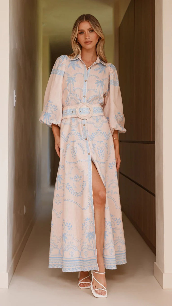 Gwen Maxi Dress - Blue