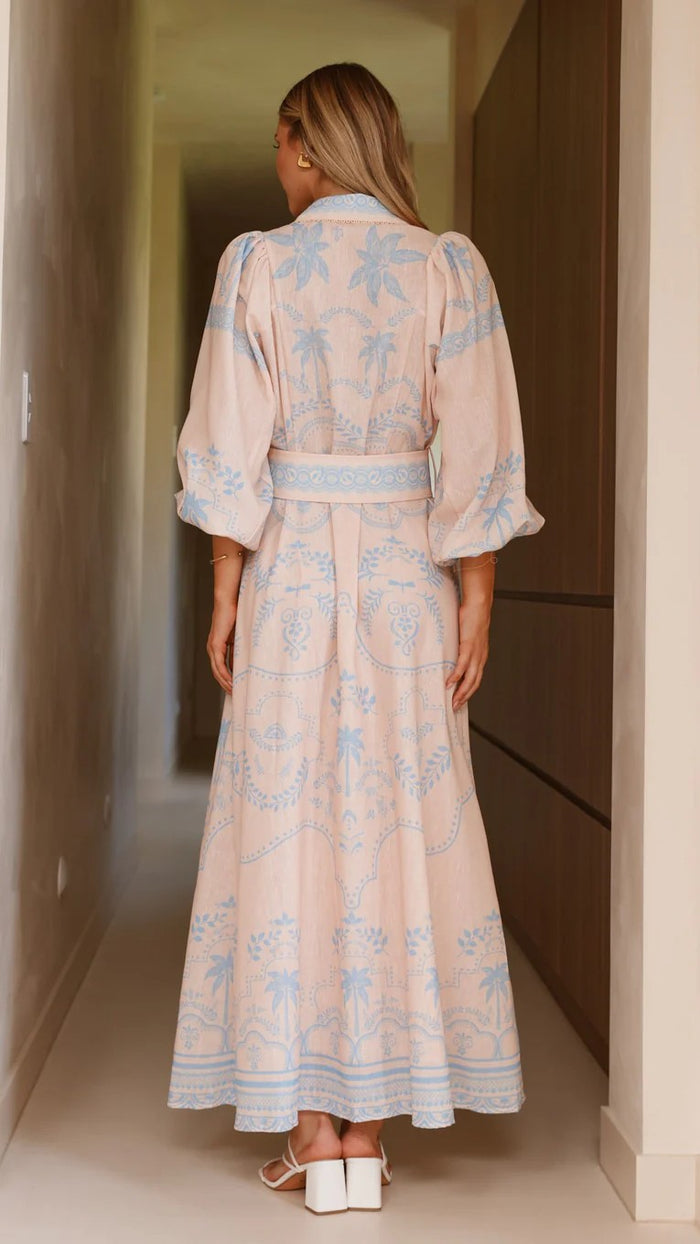 Gwen Maxi Dress - Blue