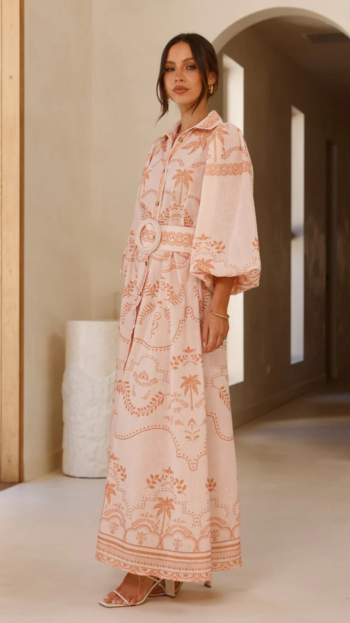 Gwen Maxi Dress - Pink