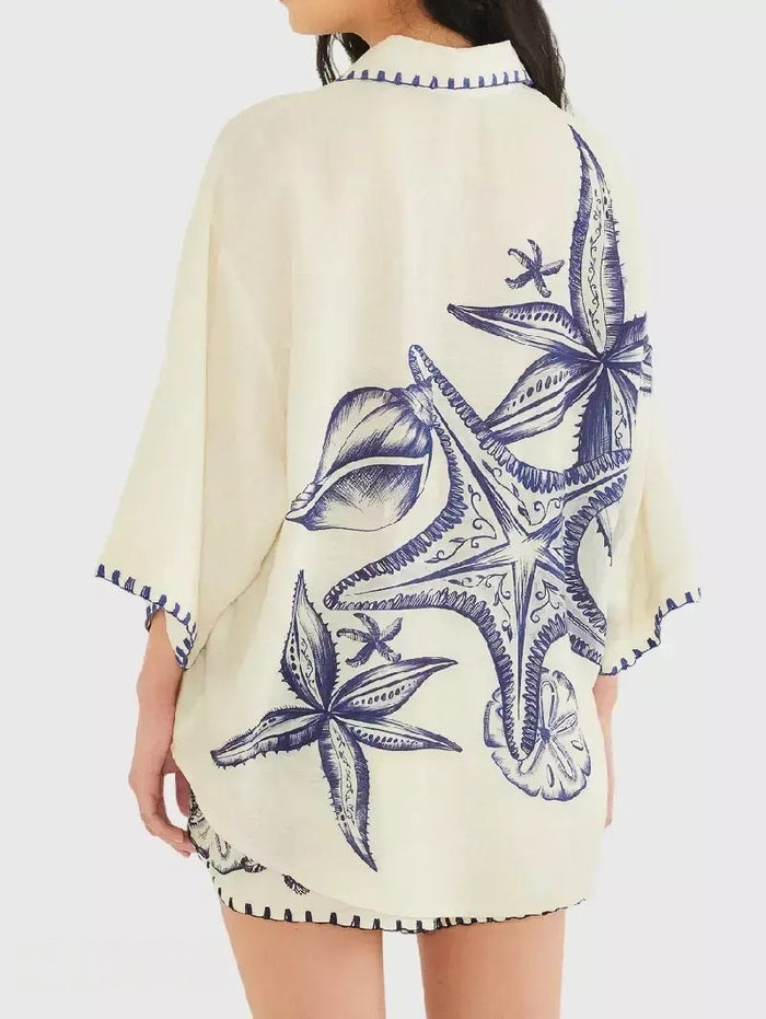 Haira Co ord set - White