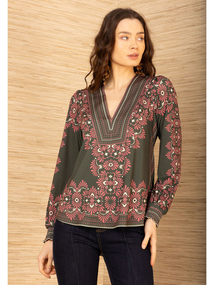 Hale Bob Addisyn Top Olive