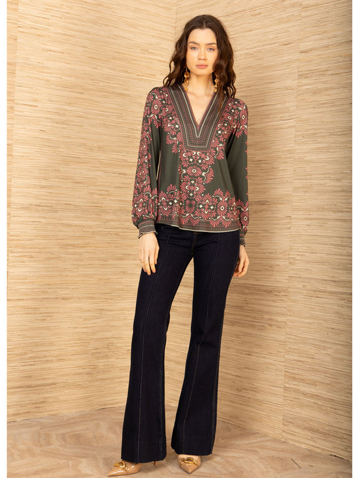 Hale Bob Addisyn Top Olive