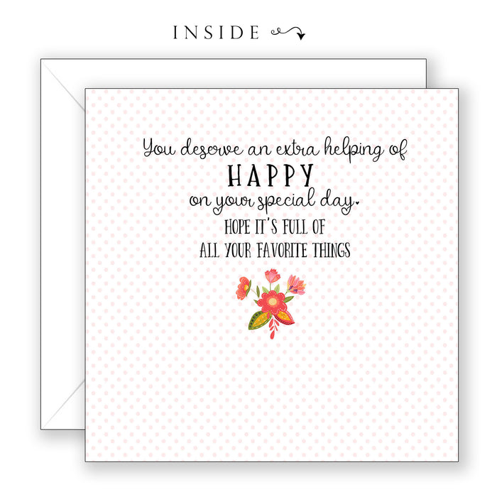 Happy Happy - Birthday Card