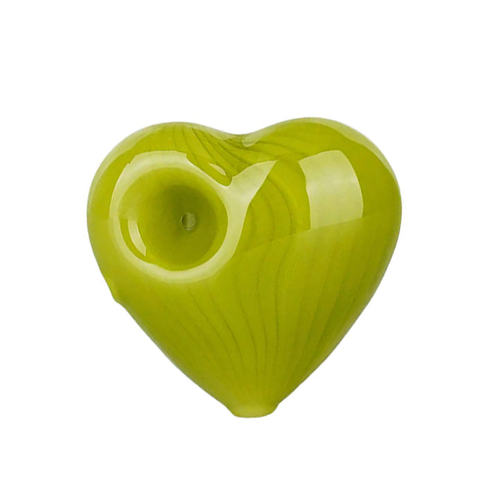 Heart-Shaped Hand Pipe - INHALCO
