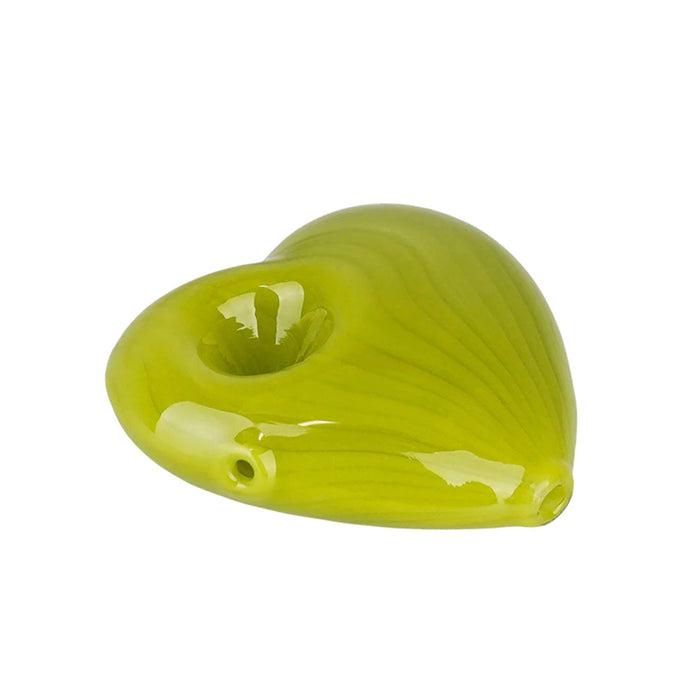 Heart-Shaped Hand Pipe - INHALCO