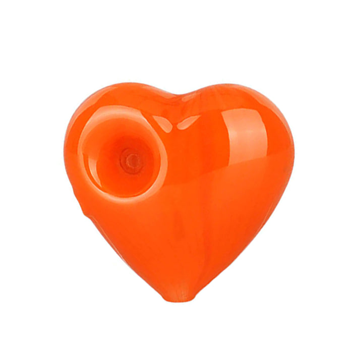 Heart-Shaped Hand Pipe - INHALCO