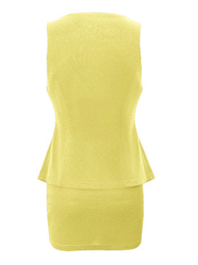 Heizer Co ord Set - Yellow