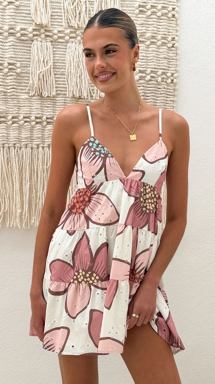 Hella Mini Dress - Red