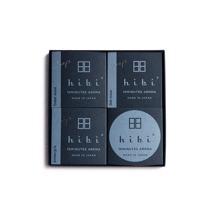 Hibi Deep Incense Matches Gift Box Boston General Store