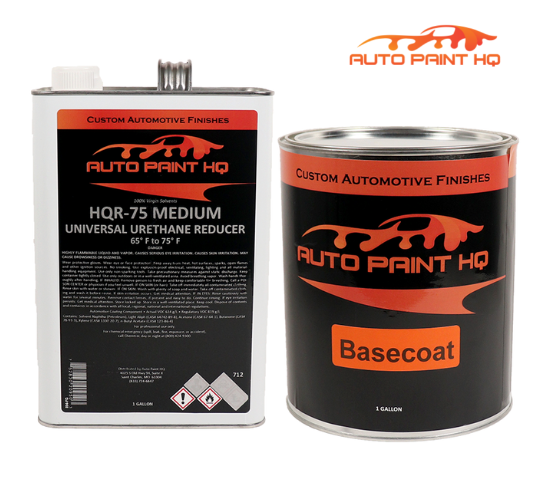 Honda NH630M Silverstone Metallic Basecoat With Reducer Gallon (Basecoat Only)