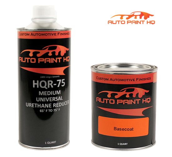 Honda NH630M Silverstone Metallic Basecoat With Reducer Quart (Basecoat Only)
