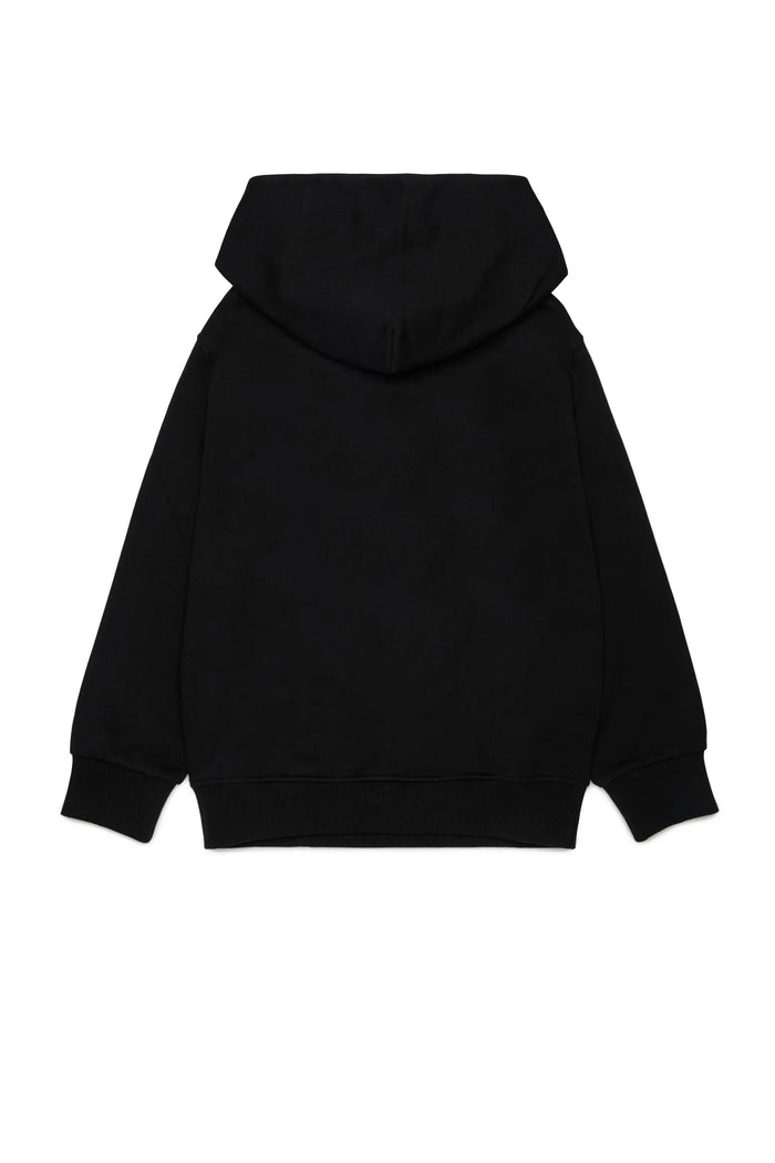 Hoodie with two-tone Oval D print