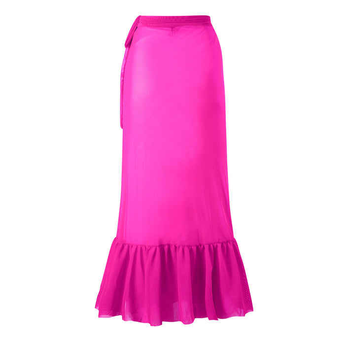 Horizon Swimsuit Wrap Skirt - Pink