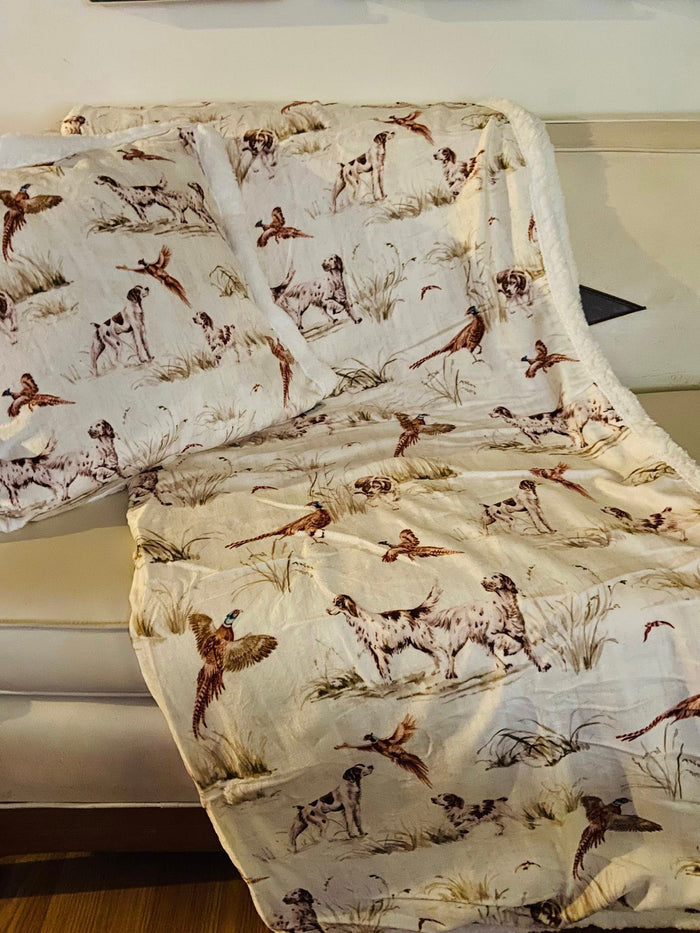 Hunt Life Throw Blanket - Deer Creek Mercantile