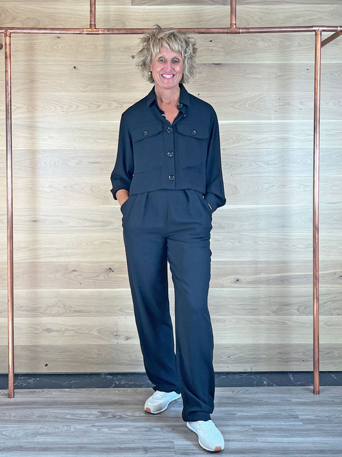 iBlues Carso Trousers Black