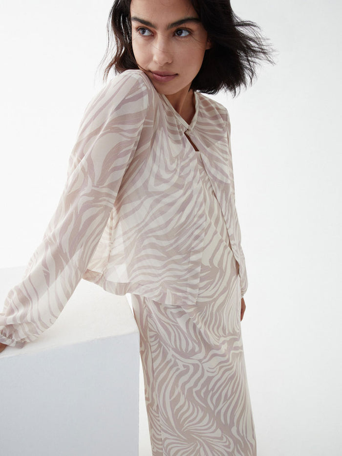 iBlues Cora Dress and Overshirt Sand Chine
