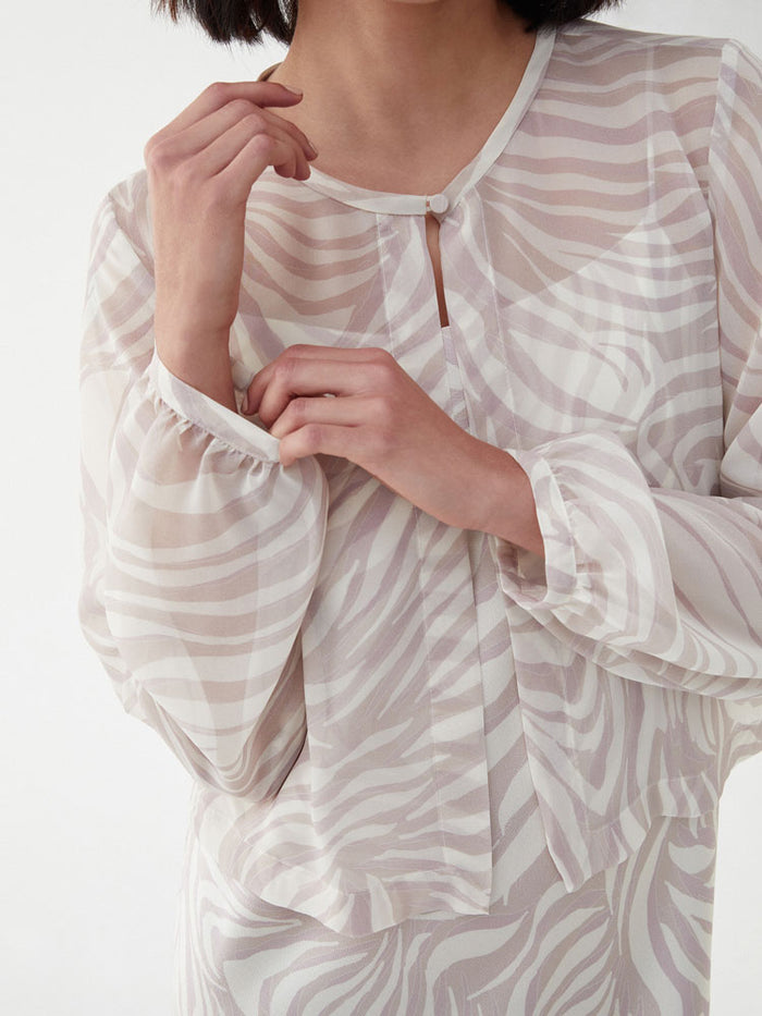 iBlues Cora Dress and Overshirt Sand Chine