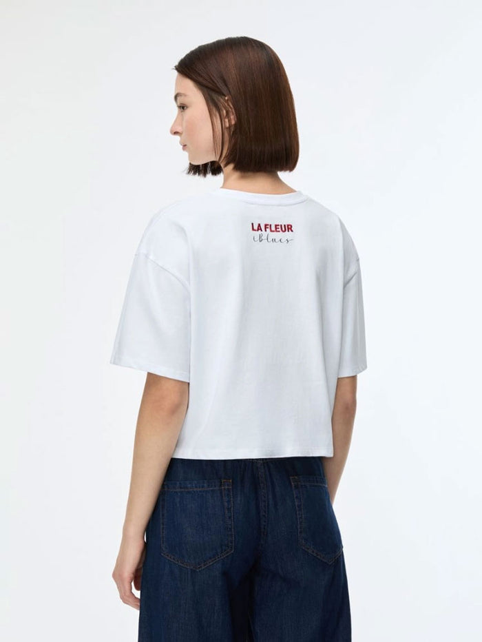 iBlues iBlelodia T-Shirt White Romantic