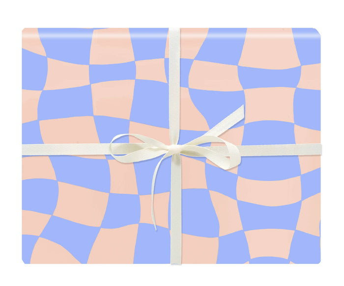 Idlewild Co. - Warped Check Gift Wrap