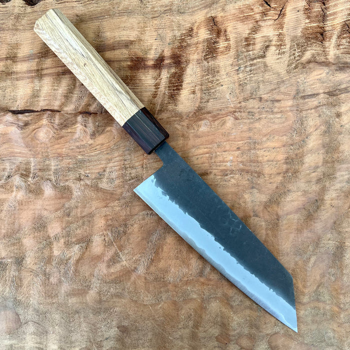 Shiro Kamo AS Stainless clad Hammered Kurouchi bunka 170mm