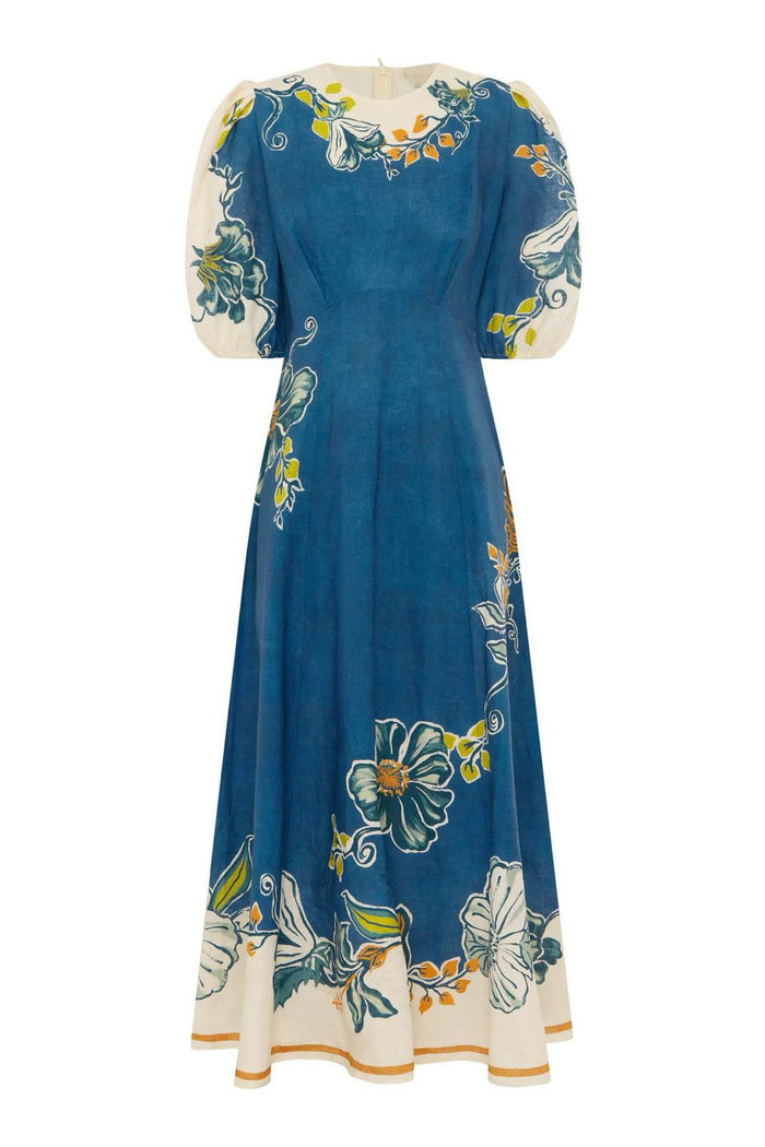 Imani Maxi Dress - Blue