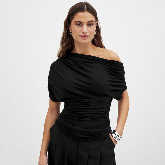 Inaya Off Shoulder Top - Black