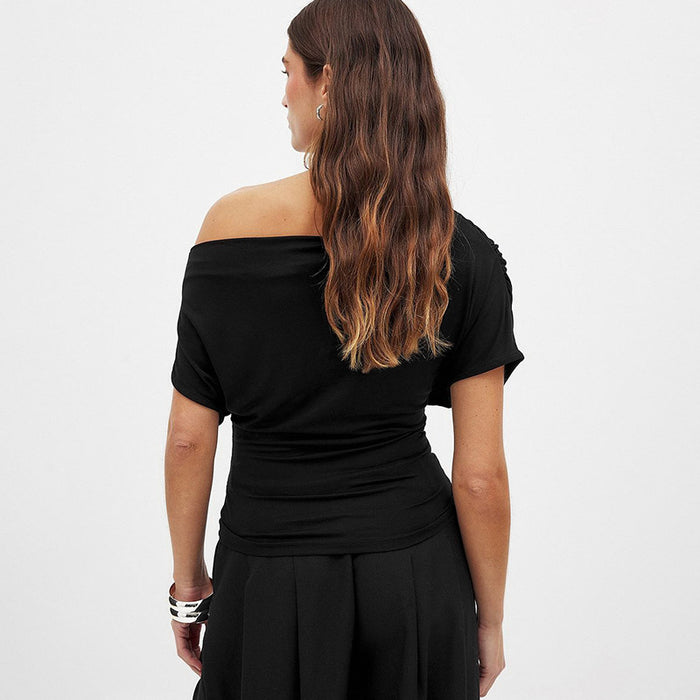 Inaya Off Shoulder Top - Black