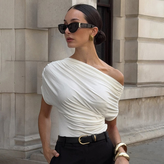 Inaya Off Shoulder Top - White