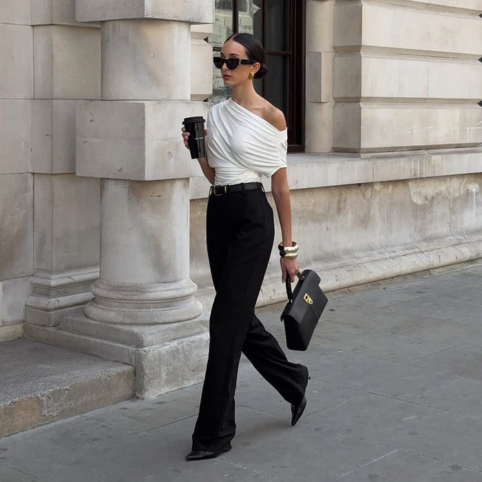Inaya Off Shoulder Top - White