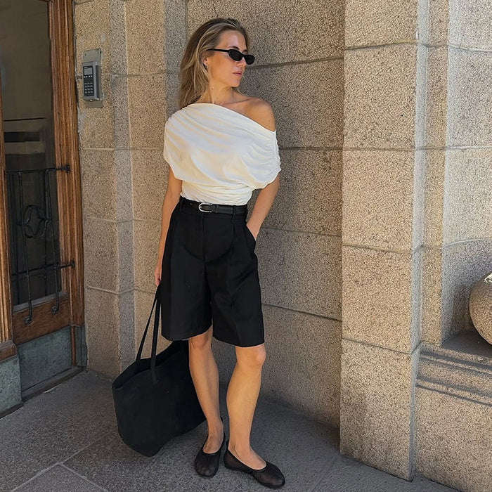 Inaya Off Shoulder Top - White