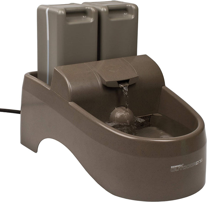 Indoor Outdoor Dog Fountain Dog Bowls & Feeders Pet Clever