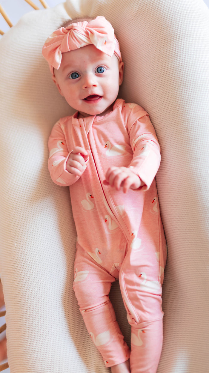 Infant Romper in Ivy