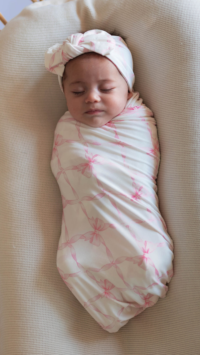 Infant Swaddle in Rosie