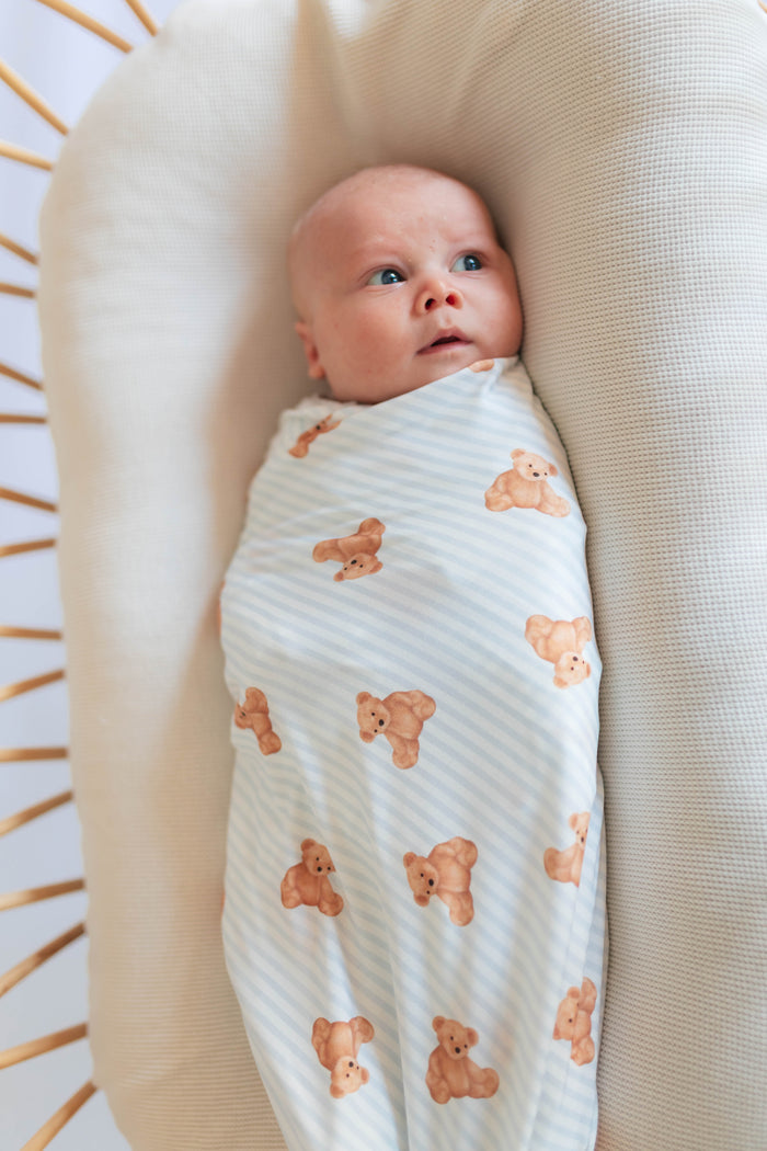 Infant Swaddle in Teddy