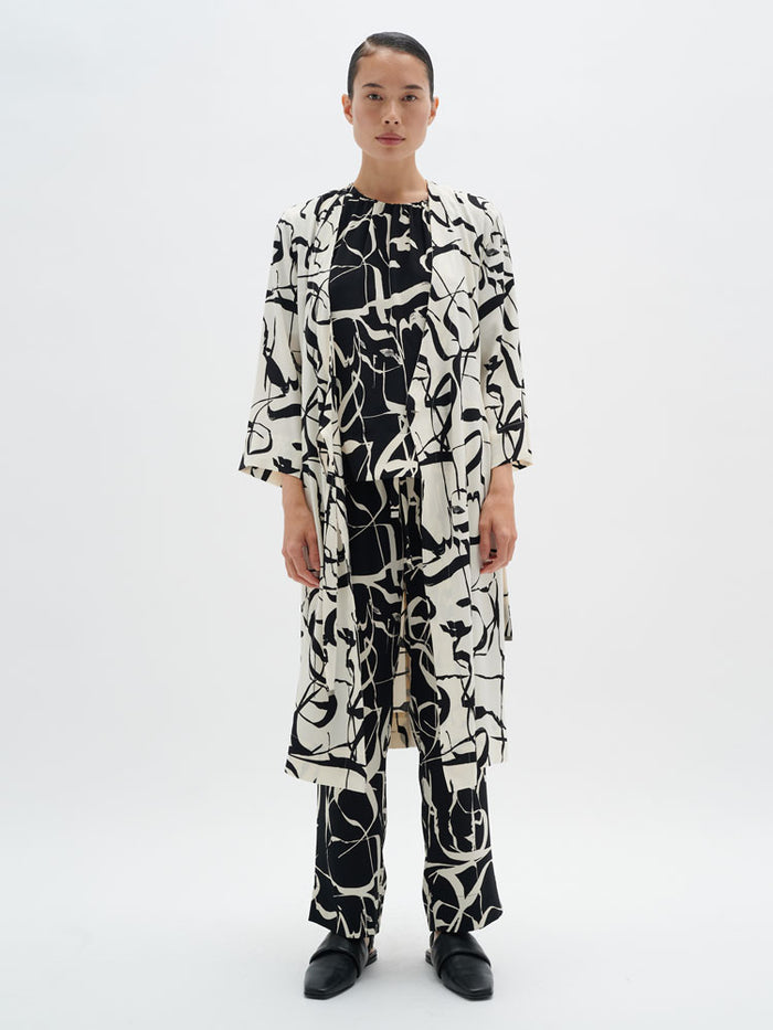 InWear PaileyIW Wrap Dress Poetic Scribble