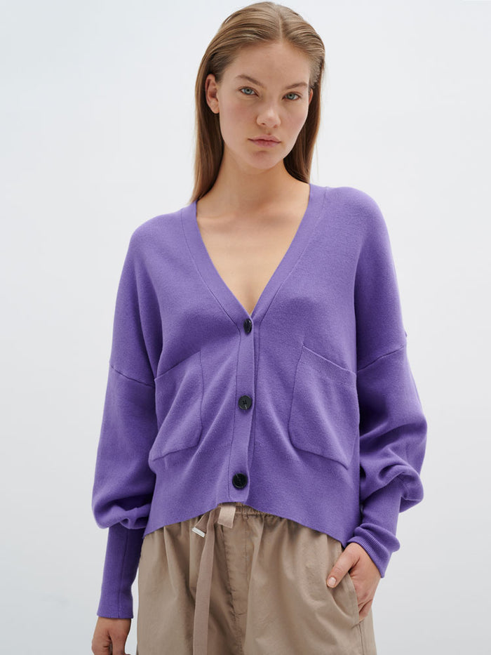 InWear TenleyIW Ino-shape Cardigan Amethyst